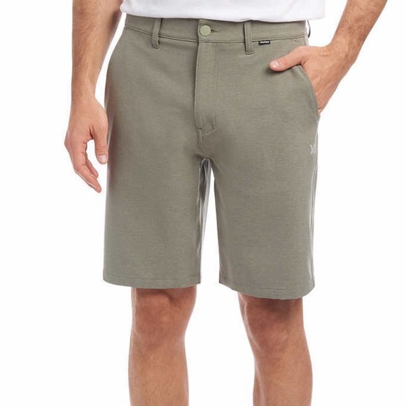 Hurley Hybrid Walk Short Bermuda Jaspeada Men’s Size 30 Spacedye Green - Picture 1 of 11